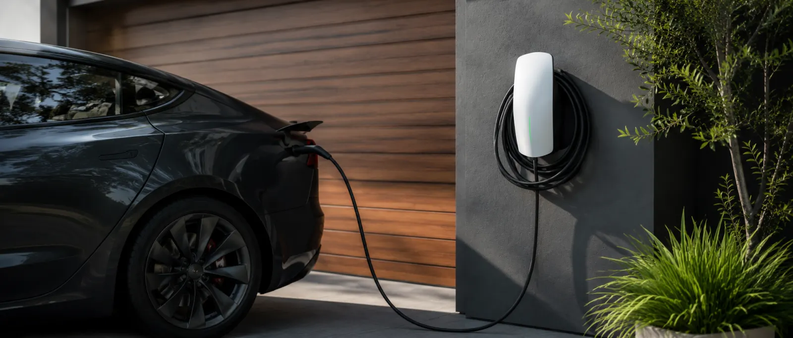 Solar integrated EV charging