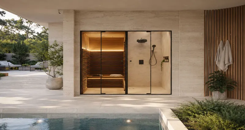Orans Aura Integrated Sauna & Shower
